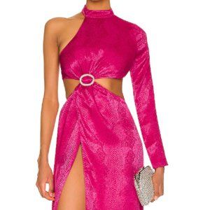 NBD | RAQUEL GOWN IN FUCHSIA PURPLE